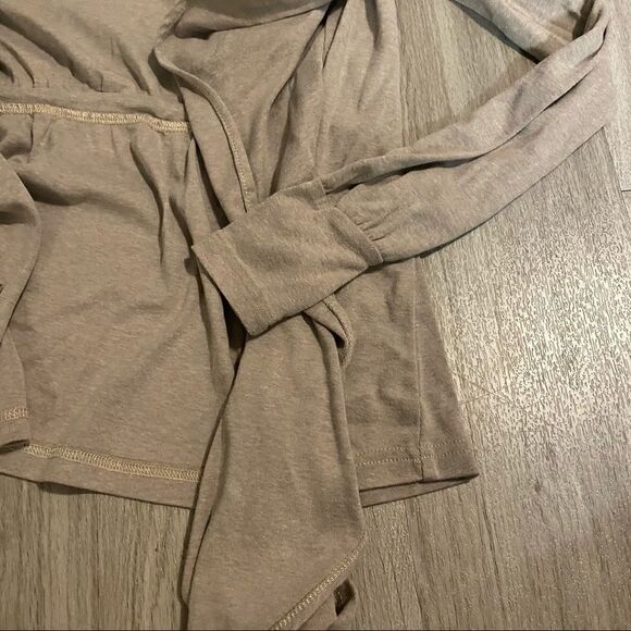 Converse All Star beige open cotton blend cardigan - Picture 2 of 6